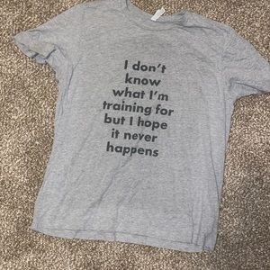 Funny workout tee